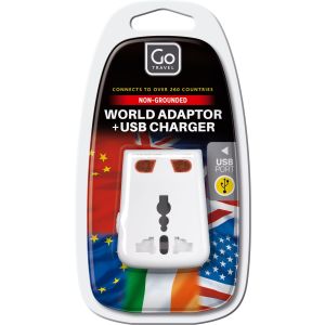 Worldwide Adaptor + USB