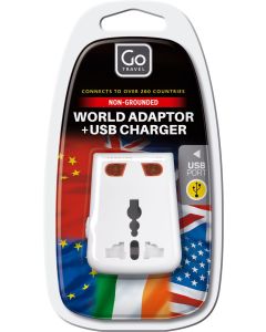 Worldwide Adaptor + USB