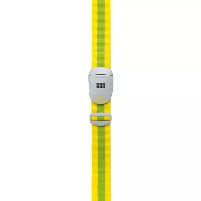 Yellow luggage strap top